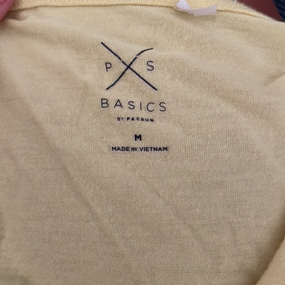Yellow basic tank top - Picture 2 of 2